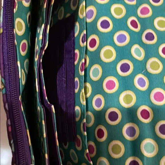 Vera Bradley Purple and Green Quilted Tote Bag, wristlet etc
NWT
THREE PIECE - Picture 14 of 16